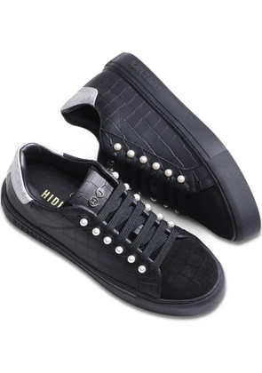 Hide&Jack Essence pearl-embellished sneakers - Black