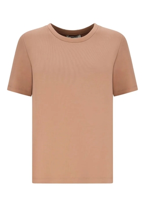 'S Max Mara crew-neck short-sleeve T-shirt - Brown