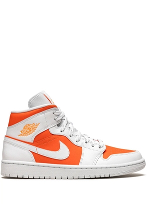 Jordan Air Jordan 1 Mid SE 'Bright Citrus' sneakers - White