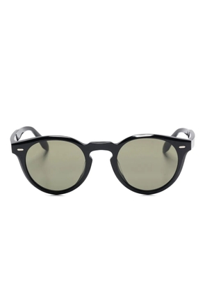 Oliver Peoples N.07 round-frame sunglasses - Black