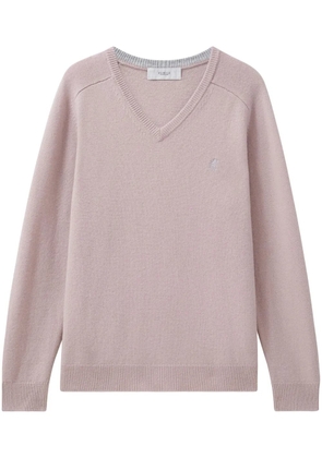 Pringle of Scotland wool v-neck sweater - Pink