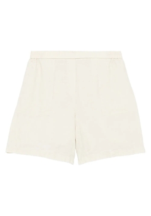 Marc O'Polo elastic-waist linen shorts - Neutrals