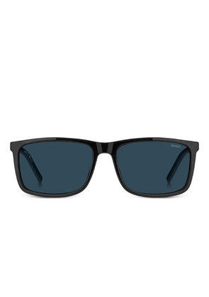 Hugo Boss Br rectangle-frame sunglasses - Black