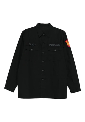 Maharishi Panthers embroidered shirt - Black