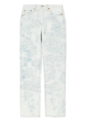 RE/DONE ripped-detail loose-fit jeans - White