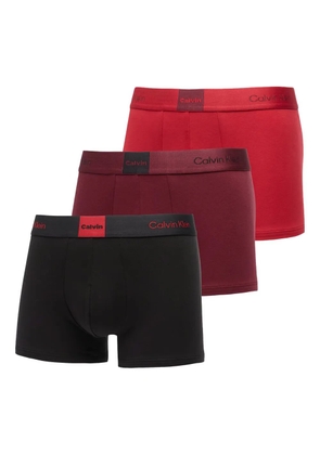 Calvin Klein logo-waistband boxer (pack of three) - Red
