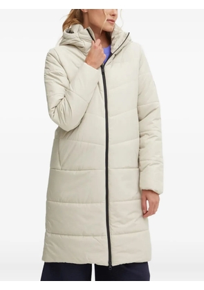 JACK WOLFSKIN Deutzer quilted hooded coat - Neutrals