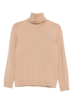 I BLUES roll-neck sweater - Neutrals