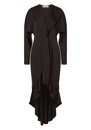 Philosophy Di Lorenzo Serafini ruffled asymmetric dress - Black