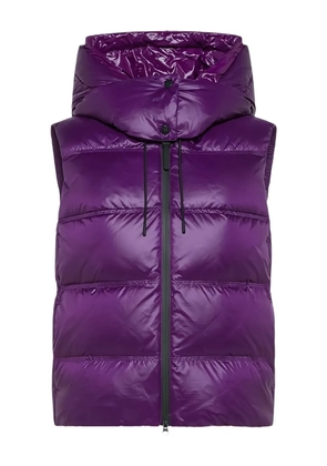 Peuterey Nekuc Nr Bmat hooded quilted gilet - Purple