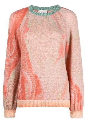 Forte Forte faded-knit jumper - Pink