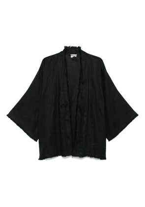 P.A.R.O.S.H. linen jacket - Black