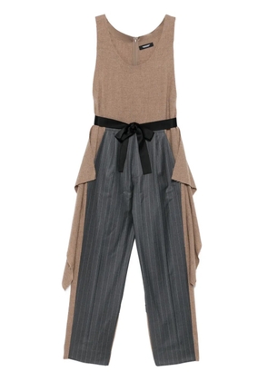 Undercover panelled jumpsuit - Grey