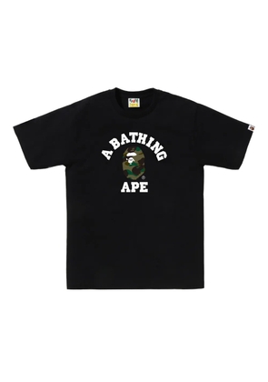 A BATHING APE® logo graphic T-shirt - Black