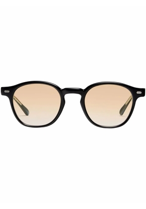 Gentle Monster Eddy A 01 round frame sunglasses - Black