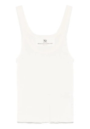 Ermanno Scervino crepe tank top - Neutrals