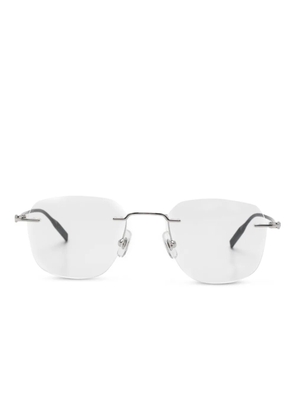 Montblanc rimless-frame glasses - White