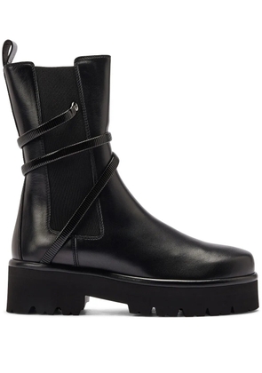 René Caovilla Juniper leather boots - Black
