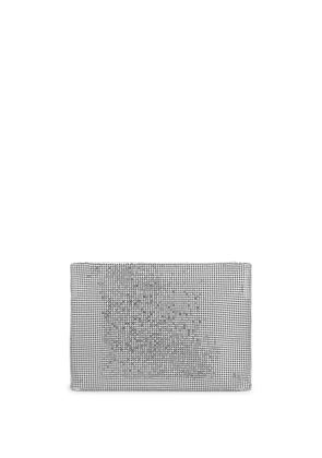 Rabanne mesh pouch - Silver