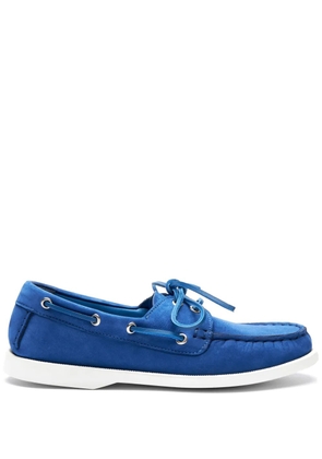 Scarosso Oprah suede loafers - Blue