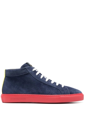 Hide&Jack Oil high-top sneakers - Blue
