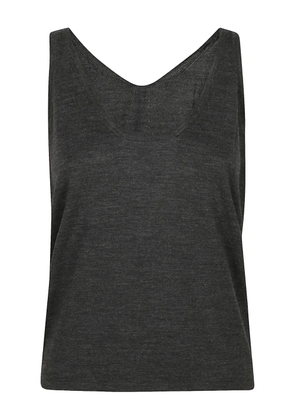 Petar Petrov V-neck top - Grey