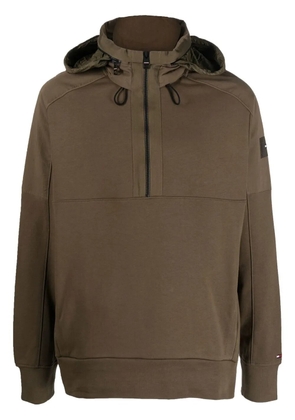 Tommy Hilfiger short-zip hooded jacket - Green