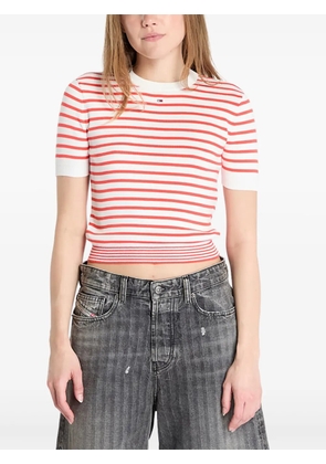 Tommy Jeans Essential Striped T-shirt - Red