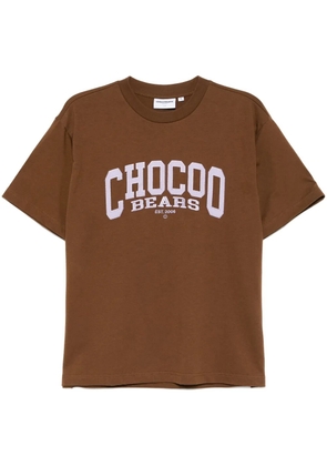 CHOCOOLATE Chocoo bears T-shirt - Brown