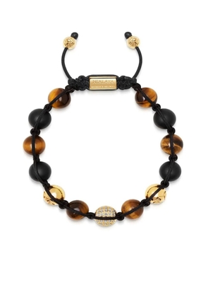 Nialaya Jewelry tiger-eye beaded bracelet - Brown