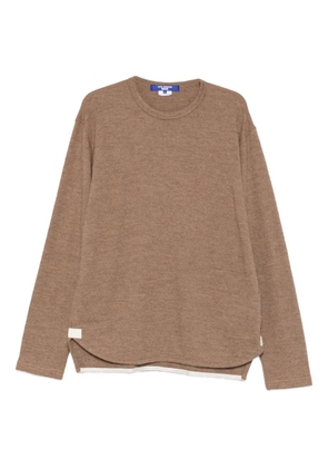 Junya Watanabe MAN round-neck T-shirt - Neutrals