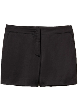 TWINSET satin shorts - Black