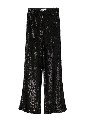 Giuseppe Di Morabito sequin palazzo pants - Black