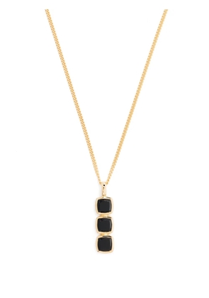 Tom Wood mini cushion pendant necklace - Gold