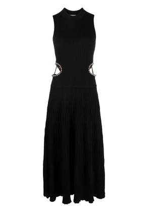 Simkhai cut-out knitted dress - Black
