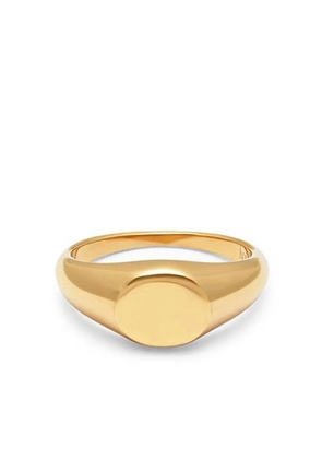 Nialaya Jewelry mini signet ring - Gold