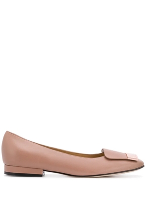 Sergio Rossi SR1 ballerina shoes - Neutrals