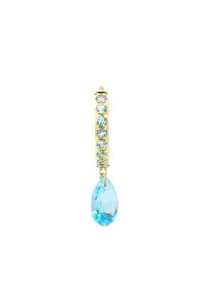 Persée 18K yellow gold topaz single earring