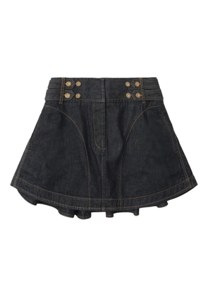 ZIMMERMANN denim mini skirt - Blue
