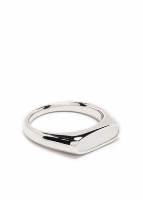 Tom Wood Mario mother of pearl ring - Silver