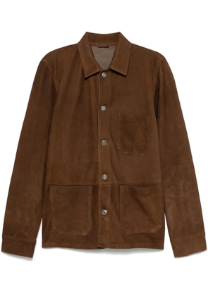 Giorgio Brato suede jacket - Brown