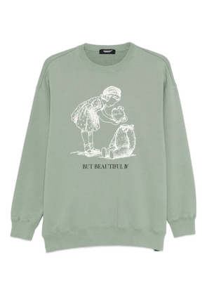 Undercover printed sweatshirt - Green