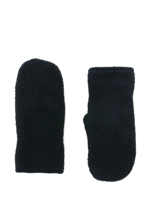 Ienki Ienki sherpa-texture gloves - Black