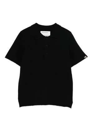 extreme cashmere Nº 198 Salamander polo shirt - Black