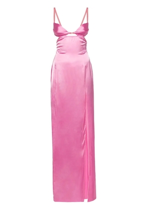 Nensi Dojaka Double Petal maxi dress - Pink