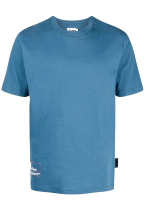 izzue logo-print cotton T-shirt - Blue