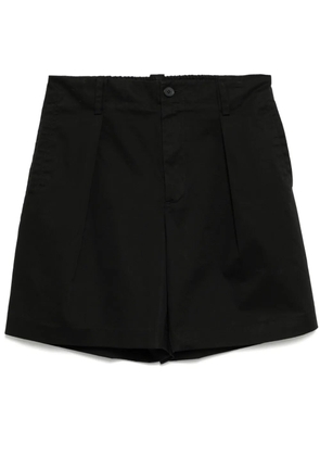 CROQUIS cotton shorts - Black