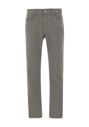 JECKERSON John belt loops stitching trousers - Grey