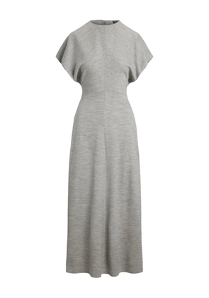 Polo Ralph Lauren cap-sleeve midi dress - Grey