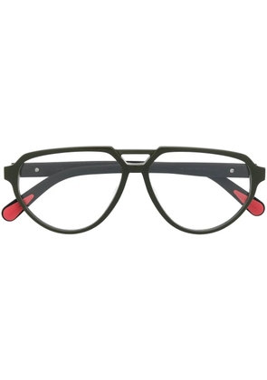 Moncler Eyewear ML5162 Pilot Eyeglasses - Black